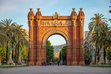 Arc de Triomf in Barcelona