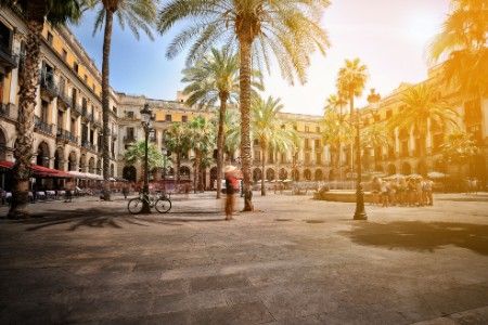 Gothic Quarter in Barcelona
